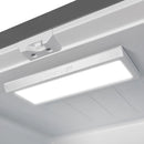 Forno Espresso Gallipoli 30-inch 17.5 cu. ft. French Door Refrigerator with Ice Maker in White with Antique Brass Handle (FFFFD1974-31WHT)