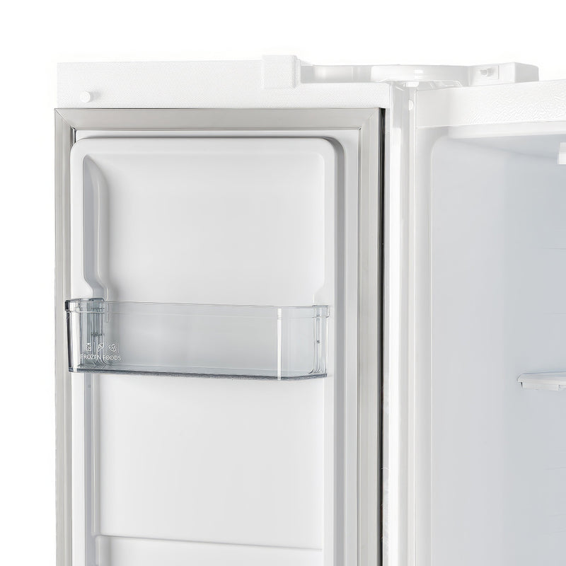 Forno Espresso 3-Piece Appliance Package - 30-Inch Electric Range with 5.0 Cu.Ft. Electric Oven, Built-In Refrigerator, and Under Cabinet Range Hood in White with Stainless Steel Trim