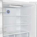 Forno Antico 5-Piece Appliance Package - 36-Inch Gas Range, 36-Inch Hood, 36-Inch Refrigerator, 24-Inch Dishwasher, & 24-Inch Microwave Oven in White with Antique Brass Trim