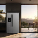 Forno 2-Piece Appliance Package - 36-Inch Electric Range and 36-Inch Side by Side Refrigerator with Water Dispenser in Stainless Steel (FBDL-013-09CAUS)