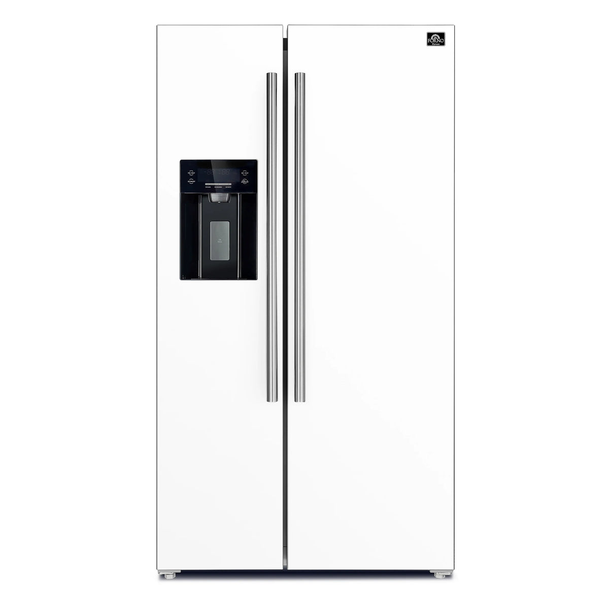Forno Espresso Salerno 36-inch 20 cu.ft Side-by-Side Refrigerator with