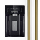 Forno 2-Piece Appliance Package - 30-Inch Slide-In Induction Range and 36-Inch Side by Side Refrigerator with Water Dispenser in White with Antique Brass Handle (FBDL-014-09CAUS)