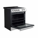 Forno Espresso 3-Piece Appliance Package - 30-Inch Electric Range, Refrigerator with Water Dispenser and Dishwasher in Stainless Steel