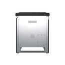 Forno 4-Piece Appliance Package - 30-Inch Espresso Electric Range , Wall Mount Range Hood, 60-Inch Built-In Convertible Refrigerator, and Dishwasher in Black with Antique Brass Handle