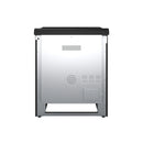 Forno 4-Piece Appliance Package - 30-Inch Espresso Electric Range , Wall Mount Range Hood, 36-Inch French Door Refrigerator, and Dishwasher in Black with Antique Brass Handle