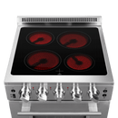 Forno Loiano 24-Inch Freestanding Electric Range in Stainless Steel (FFSEL6099-24)