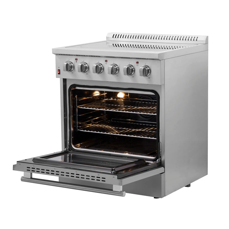 Forno Galiano 30-Inch Electric Range with Convection Oven in Stainless Steel (FFSEL6083-30)