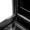 Forno 2-Piece Appliance Package - 36-Inch Electric Range and Wall Mount Range Hood with Backsplash in Stainless Steel