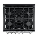 Forno Leonardo Espresso 30-Inch Gas Range in Stainless Steel with Stainless Steel Handle (FFSGS1116-30)