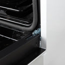 Forno Leonardo Espresso 30-Inch Gas Range in White with Stainless Steel Handle (FFSGS1116-30WHT)