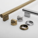 Forno 4-Piece Appliance Package - 30-Inch Espresso Gas Range , Wall Mount Range Hood, 36-Inch French Door Refrigerator, and Dishwasher in White with Antique Brass Handle