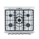 Forno Leonardo Espresso 30-Inch Gas Range in White with Stainless Steel Handle (FFSGS1116-30WHT)