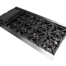 Forno 2-Piece Appliance Package - 60-Inch Dual Fuel Range and Wall Mount Range Hood in Stainless Steel