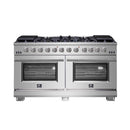 Forno 60-Inch Capriasca Gas Range with 10 Burners and 200,000 BTUs (FFSGS6260-60)