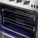 Forno 2-Piece Appliance Package - 60-Inch Gas Range and Wall Mount Range Hood in Stainless Steel
