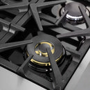 Forno Massimo 48-Inch French Door Gas Range in Stainless Steel (FFSGS6439-48)