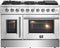 Forno Galiano 48-Inch Gas Range in Stainless Steel (FFSGS6444-48)