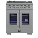 Forno Capriasca 30-Inch Freestanding All Gas Range in Stainless Steel (FFSGS6460-30)