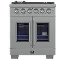 Forno Capriasca 30-Inch Freestanding All Gas Range in Stainless Steel (FFSGS6460-30)