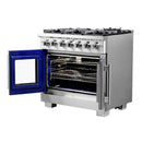 Forno Capriasca 36-Inch Freestanding All Gas Range in Stainless Steel (FFSGS6460-36)