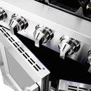 Forno Capriasca 36-Inch Freestanding All Gas Range in Stainless Steel (FFSGS6460-36)