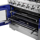 Forno Capriasca 36-Inch Freestanding All Gas Range in Stainless Steel (FFSGS6460-36)