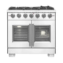 Forno Capriasca 36-Inch Freestanding All Gas Range in Stainless Steel (FFSGS6460-36)