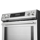 Forno Espresso 3-Piece Appliance Package - 30-Inch Induction Range, Refrigerator with Water Dispenser and Dishwasher in Stainless Steel with Antique Brass Trim