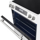 Forno 2-Piece Appliance Package - 30-Inch Induction Range and 36-Inch Side by Side Refrigerator with Water Dispenser in White with Stainless Steel Handle (FBDL-015-09CAUS)