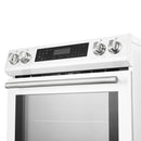 Forno 2-Piece Appliance Package - 30-Inch Induction Range and 36-Inch Side by Side Refrigerator with Water Dispenser in White with Stainless Steel Handle (FBDL-015-09CAUS)