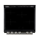 Forno 2-Piece Appliance Package - 30-Inch Slide-In Induction Range and 36-Inch Side by Side Refrigerator with Water Dispenser in Black with Stainless Steel Handle (FBDL-014-14CAUS)