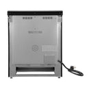 Forno 4-Piece Appliance Package - 30-Inch Induction Range, Under Cabinet Range Hood, French Door Refrigerator with Water Dispenser, and Dishwasher in Stainless Steel