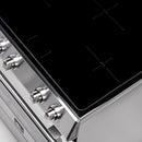 Forno 5-Piece Appliance Package - 30-Inch Inducton Range, Under Cabinet Range Hood, Refrigerator with Water Dispenser, Dishwasher, and 24-Inch Microwave Oven in Stainless Steel