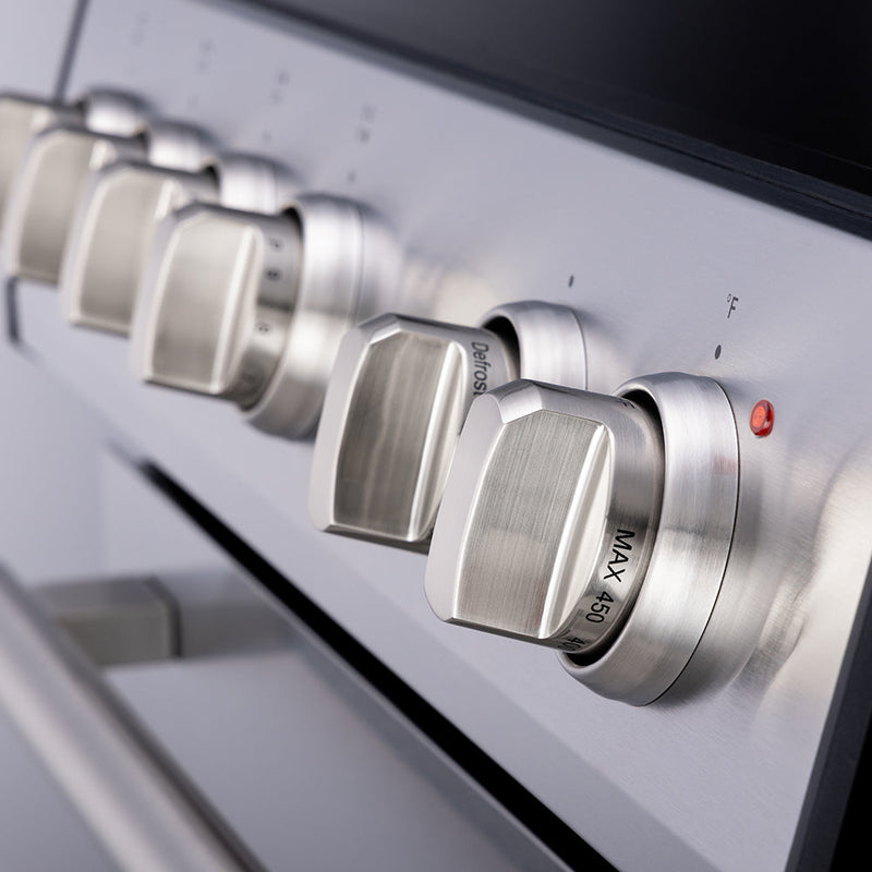 Forno 5-Piece Appliance Package - 30-Inch Induction Range, Under Cabinet Range Hood, Refrigerator with Water Dispenser, Dishwasher, and 30-Inch Microwave Oven in Stainless Steel