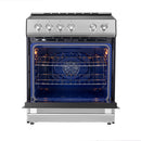 Forno 2-Piece Appliance Package - 30-Inch Induction Range and 30-Inch French Door Refrigerator in Stainless Steel (FBDL-014-05CAUS)