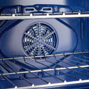 Forno 4-Piece Appliance Package - 30-Inch Espresso Induction Range , Wall Mount Range Hood, 60-Inch Built-In Convertible Refrigerator, and Dishwasher in White with Antique Brass Handle