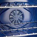 Forno 5-Piece Appliance Package - 30-Inch Inducton Range, Under Cabinet Range Hood, Refrigerator, Dishwasher, and 24-Inch Microwave Oven in White with Antique Brass Trim