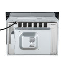 Forno 5-Piece Appliance Package - 30-Inch Induction Range, Under Cabinet Range Hood, Refrigerator, Dishwasher, and  30-Inch Microwave Oven in Black with Antique Brass Trim