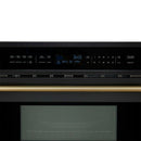 Forno 5-Piece Appliance Package - 30-Inch Gas Range, Under Cabinet Range Hood, Refrigerator with Water Dispenser, Dishwasher, and  30-Inch Microwave Oven in Black with Antique Brass Trim