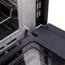 Forno 5-Piece Appliance Package - 30-Inch Induction Range, Under Cabinet Range Hood, Refrigerator with Water Dispenser, Dishwasher, and 30-Inch Microwave Oven in Stainless Steel