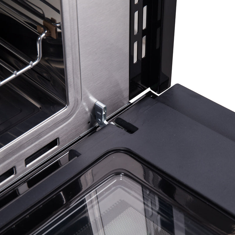 Forno 5-Piece Appliance Package - 30-Inch Induction Range, Under Cabinet Range Hood, Refrigerator with Water Dispenser, Dishwasher, and 30-Inch Microwave Oven in Stainless Steel