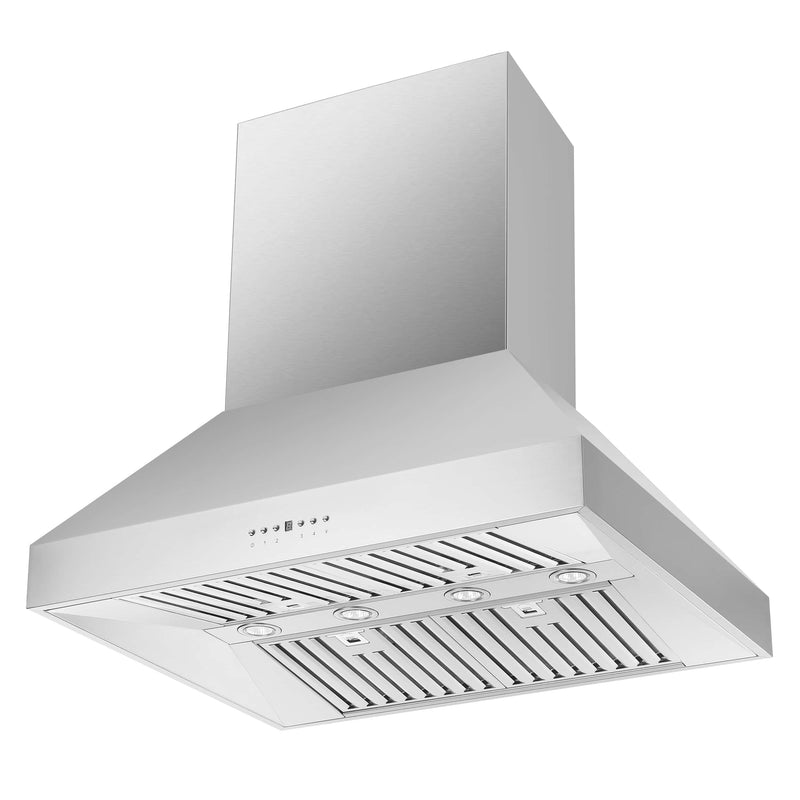 Forno Coppito 36-Inch Island Range Hood in Stainless Steel with 1200 CFM Motor (FRHIS5129-36)