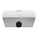 Forno 5-Piece Appliance Package - 30-Inch Induction Range, Under Cabinet Range Hood, Refrigerator, Dishwasher, and  30-Inch Microwave Oven in Stainless Steel