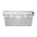Forno 5-Piece Appliance Package - 30-Inch Electric Range, Under Cabinet Range Hood, French Door Refrigerator, Dishwasher, and 30-Inch Microwave Drawer in Stainless Steel
