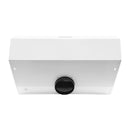 Forno 3-Piece Appliance Package - 30-Inch Gas Range, Under Cabinet Range Hood, & Side-by-Side Refrigerator in White with Antique Brass Trim