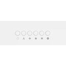 Forno 5-Piece Appliance Package - 30-Inch Electric Range, Under Cabinet Range Hood, French Door Refrigerator, Dishwasher , & Microwave Drawer in White with Antique Brass Trim