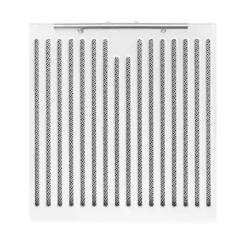 Forno 5-Piece Appliance Package - 30-Inch Induction Range, Under Cabinet Range Hood, Refrigerator, Dishwasher, and 30-Inch Microwave Oven in White with Antique Brass Trim