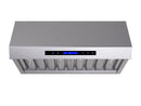 Forno Palazzo 30-Inch 500 CFM Under Cabinet Range Hood in Stainless Steel (FRHWM5030-30)