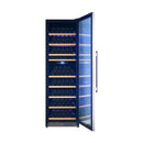 Forno 2-Piece Appliance Package - 24-Inch Wine Cooler and Beverage Center in Stainless Steel