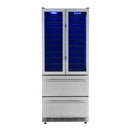 Forno Campania 32-Inch 17.7 cu.ft. Wine Cooler in Stainless Steel (FWCDR6635-32S)
